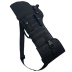Silfrae Tactical Shotgun Rifle Scabbard Bag Shoulder Bag (Black)