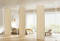 SUNALLY Room Divider Curtain Rod, No Drilling Wall Divider for Room Separation,