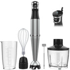 Immersion Blender Handheld Corded Hand Blenders Set 1100W, Trigger Variable