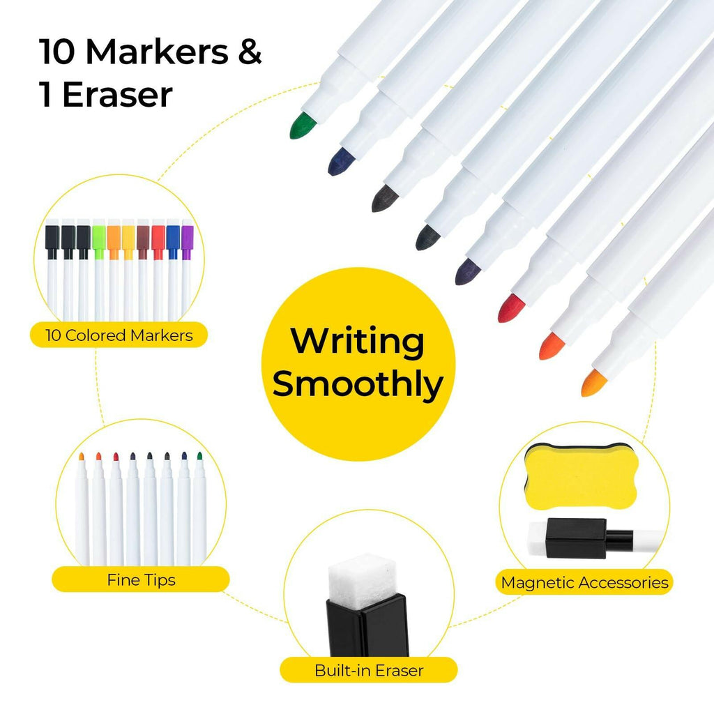 3 Pack Dry Erase Calendar for Fridge, 16.5 x 12 Monthly & Weekly & Daily Chore
