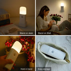 CREWEEL Motion Sensor Night Light Indoor, 2000mAh Battery Operated Lights,