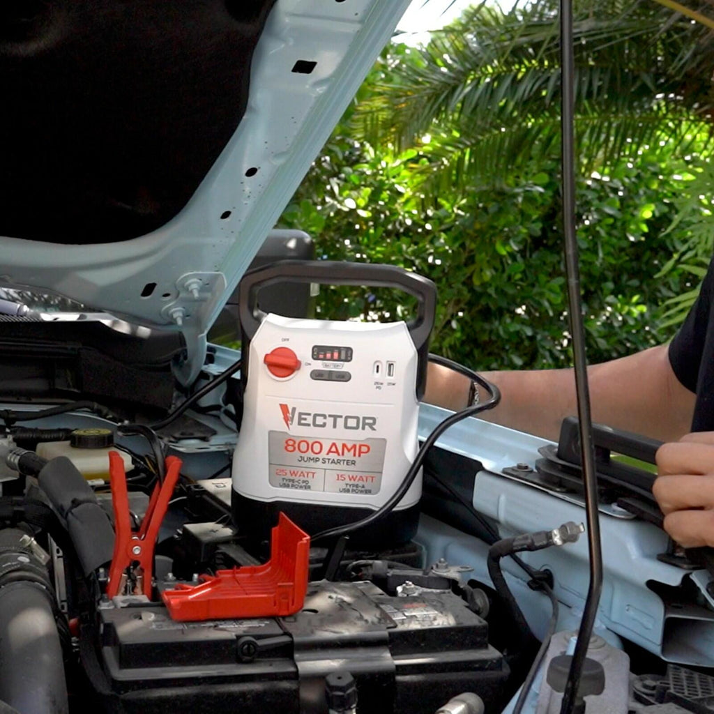 Vector VECJ8 800 Amp Jump Starter for Vehicles