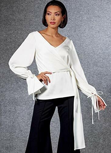 Vogue Pattern Misses' Top A5 (6-8-10-12-14), Various