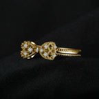 JewelryPalace  Size 8 14k Yellow Gold Plated 925 Sterling Silver Rings for