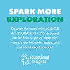 Educational Insights GeoSafari Jr. Kidnoculars Pink Binoculars For Toddlers &