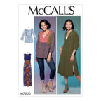 McCall Patterns Misses V Square-Neck Top/Tunic and Dresses