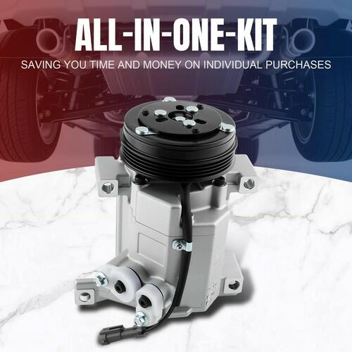 AUTOKAY AC Compressor with Clutch Chevy GMC Cadillac Escalade CO29002C