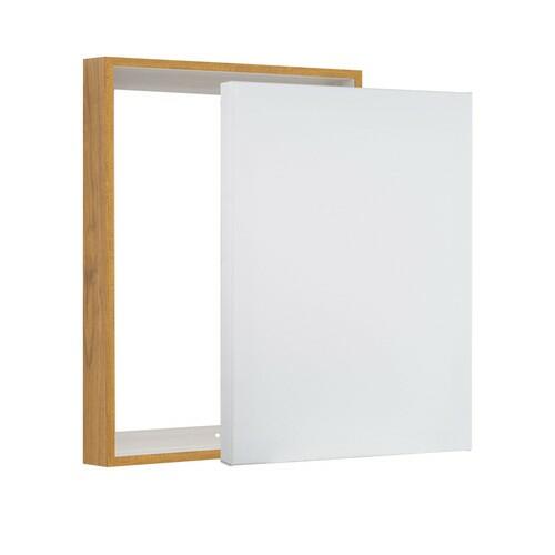 Pixy 24x36 Canvas & Floater Frame Set Natural Oak 1.25" Deep Portrait