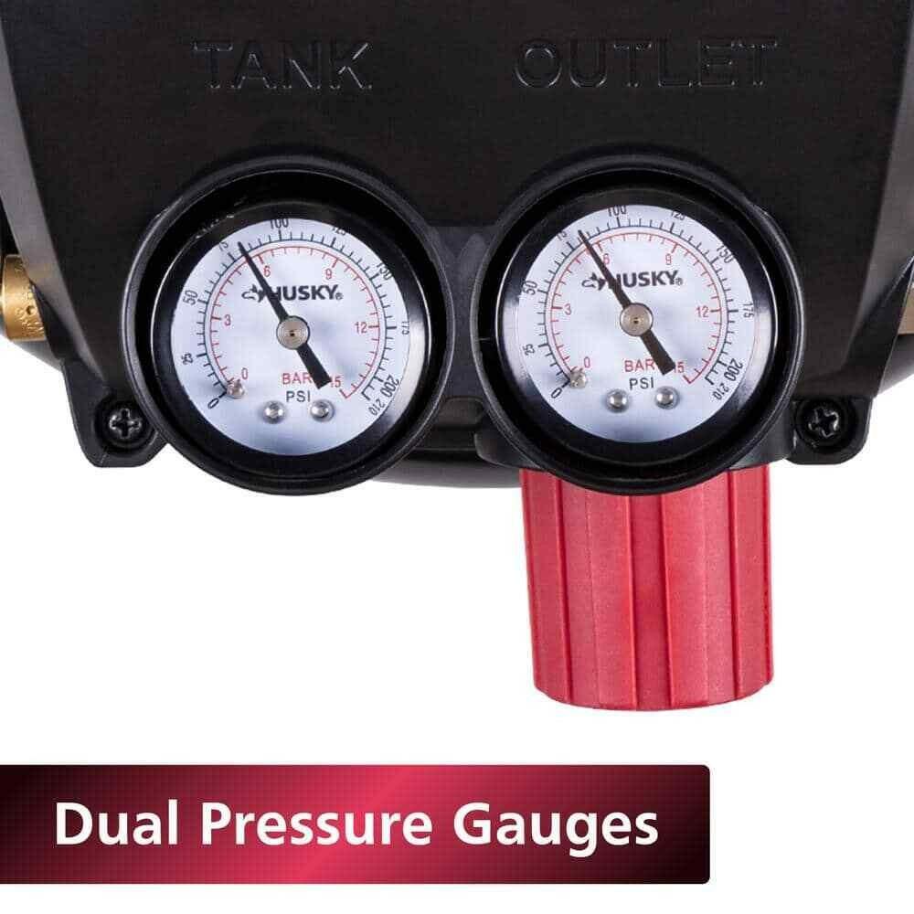 Husky 3 Gal. 120PSI Portable Electric Pancake Air Compressor