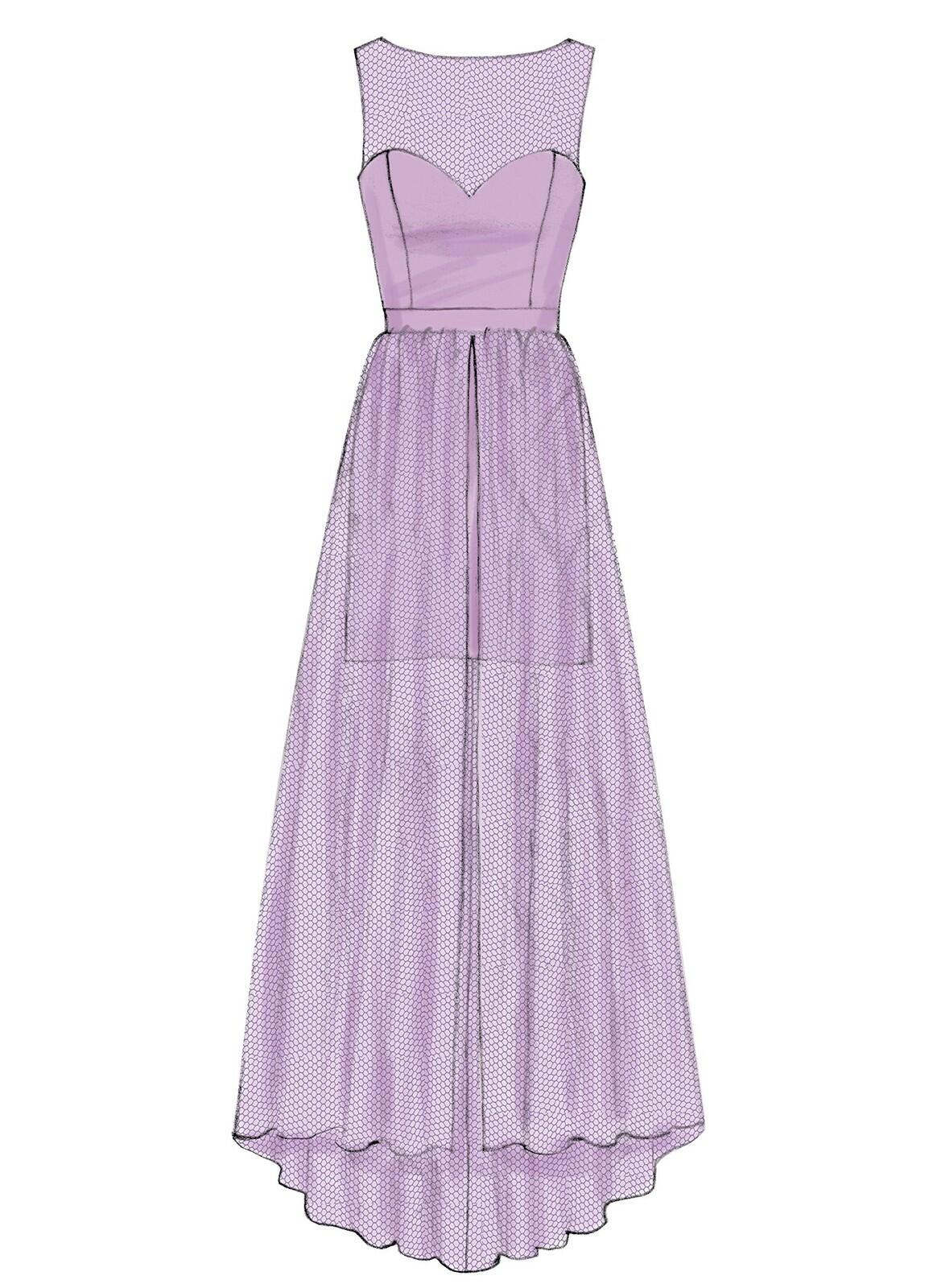 McCall's Misses' Mix-and-Match Sweetheart Dress, 14-16-18-20-22
