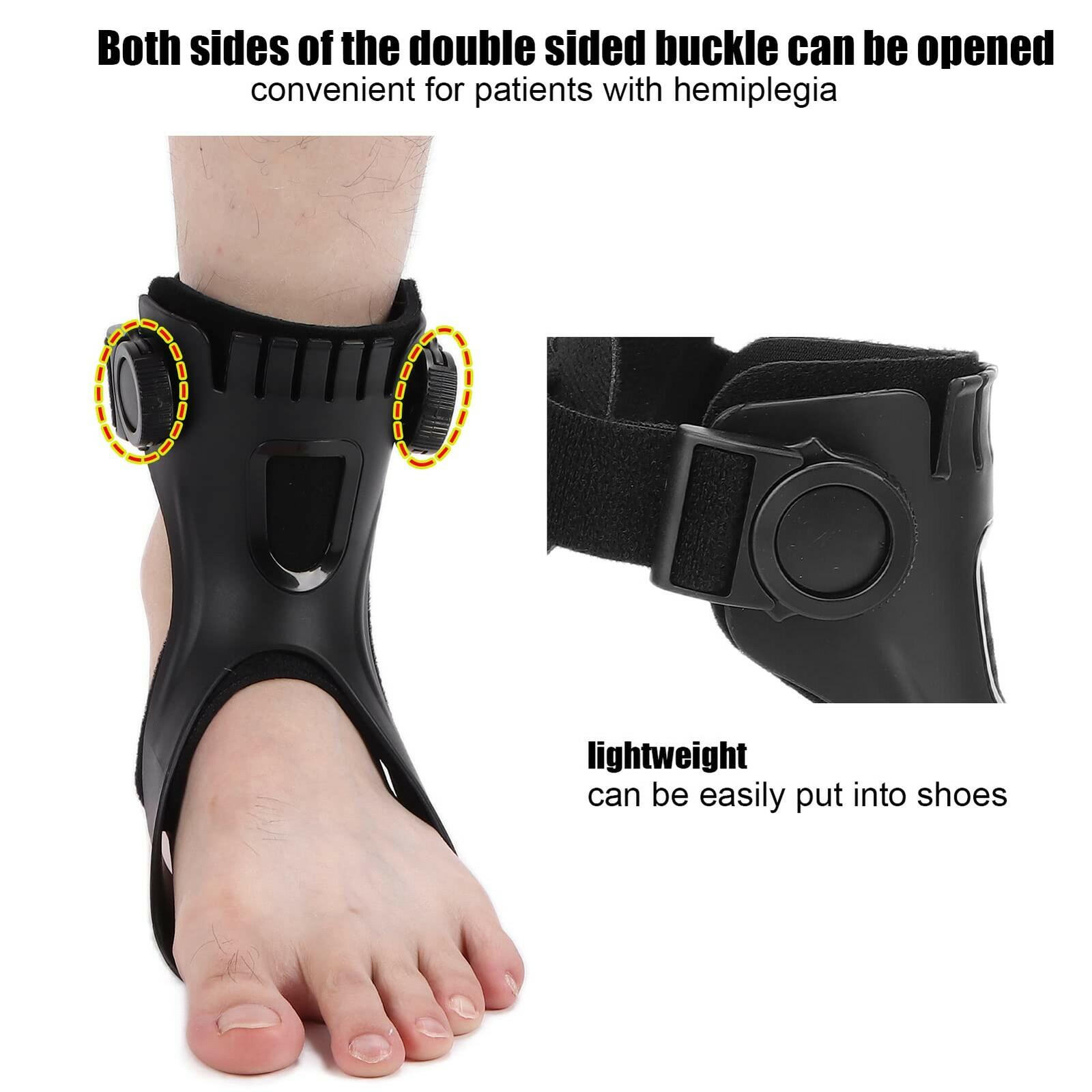 OPEN BOX LIULDASHUN Size L Left Foot Drop Foot Brace Orthosis Ankle Support