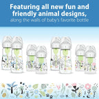 Dr. Brown's Anti-Colic Options+ Wide-Neck Baby Bottle Designer Edition Bottles,