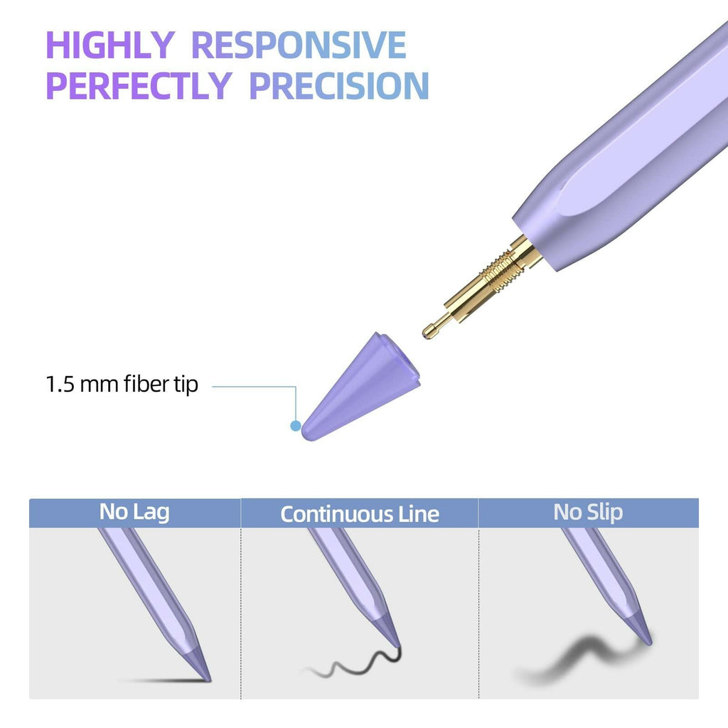 MMK Stylus Pen for iPad 6th-10th, A16, Energy-Saving Fast Charging Apple Pencil