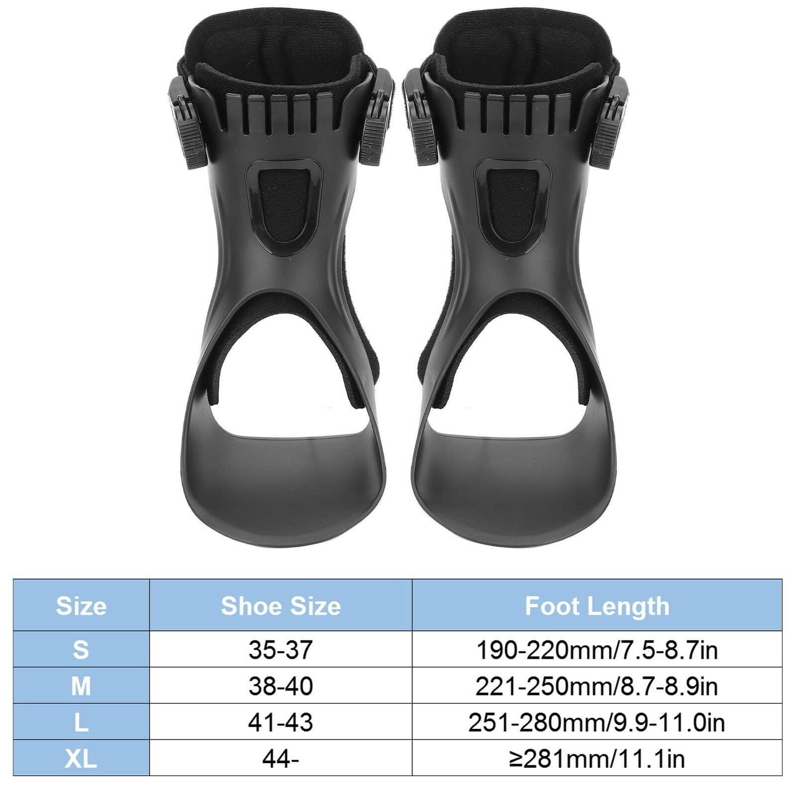 OPEN BOX LIULDASHUN Size L Left Foot Drop Foot Brace Orthosis Ankle Support
