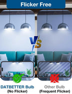 DAYBETTER LED Light Bulbs, A19 5000K Daylight Light Bulbs 100 Watt Equivalent,