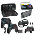 Pro Controllers Accessories Bundle for Nintendo Switch 2 18-in-1: Carrying Case,