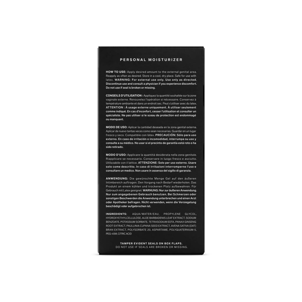 LELO Personal Moisturizer, Luxury Waterbased Lubricant for Women and Men with