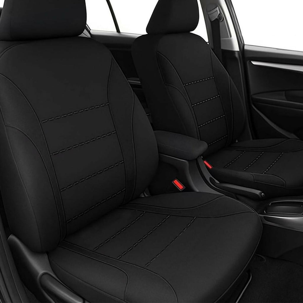 TNAIYH Car Seat Cover Full Set, Fashion Soft Sponge Vehicle Front and Rear Split