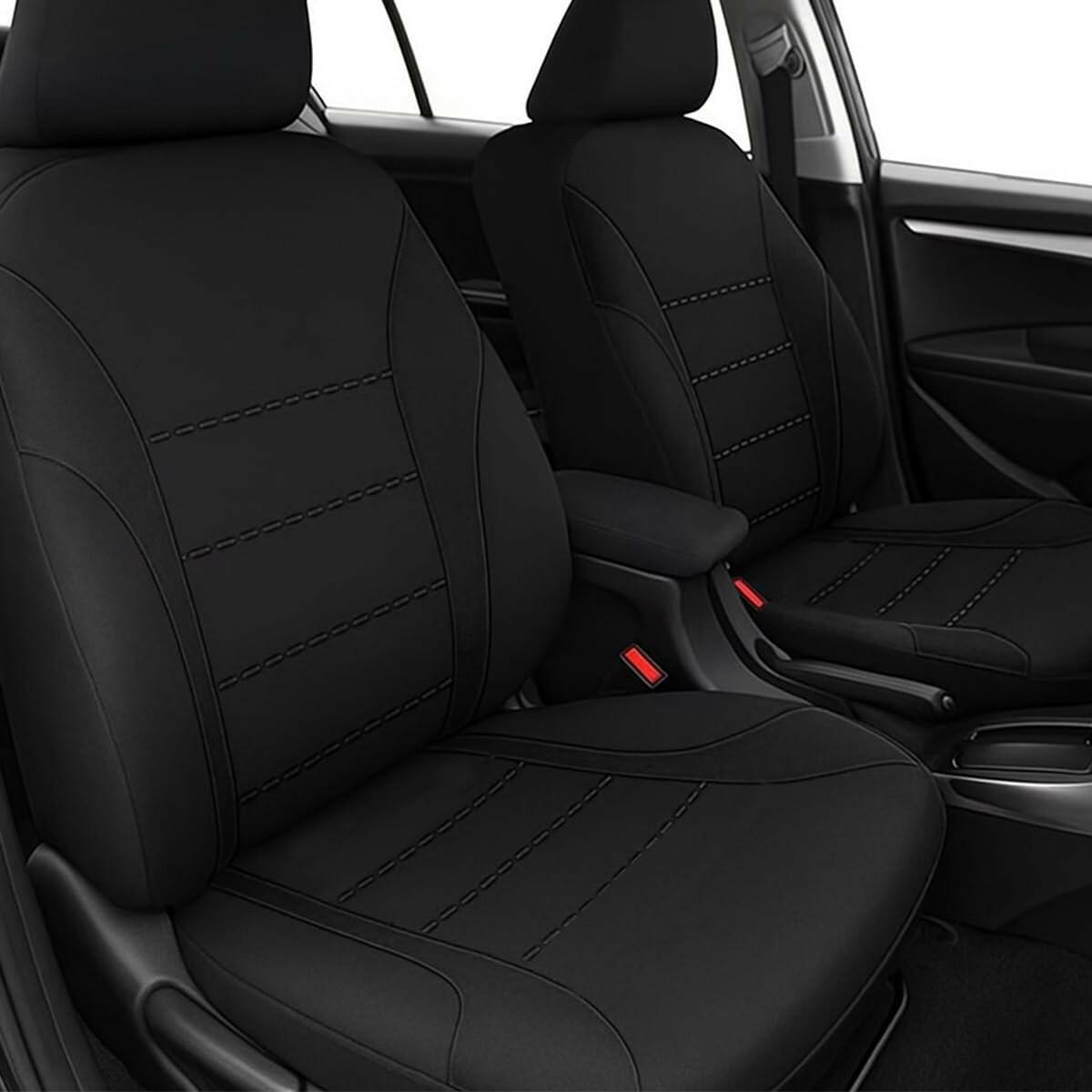 TNAIYH Car Seat Cover Full Set, Fashion Soft Sponge Vehicle Front and Rear Split