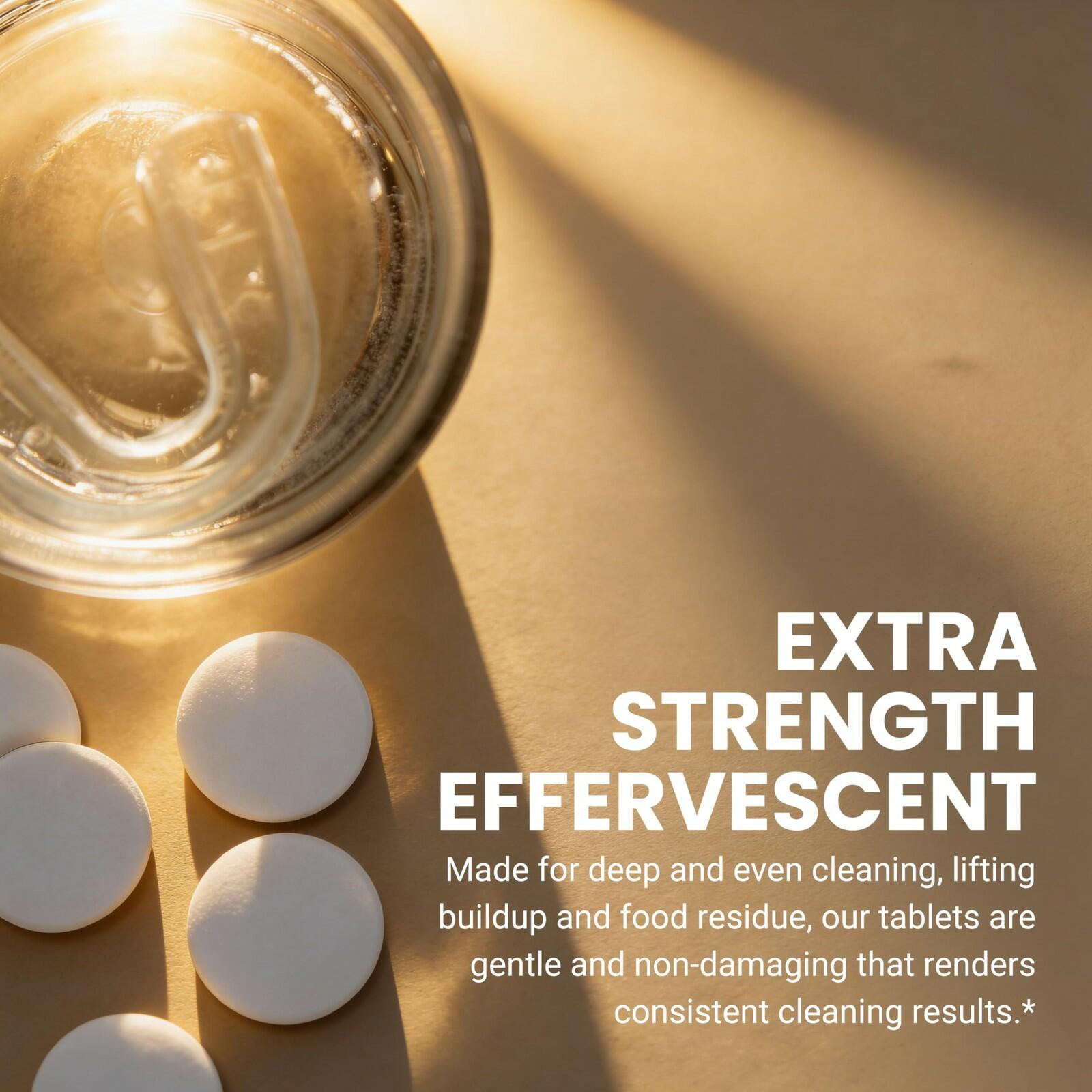 Retainer Cleaner and Soak Container, No-Mess Cleaning Tablets with Universal