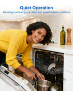 Dishwasher Drain Pump Compatible With Whirlpool KitchenAid Jenn-Air Kenmore