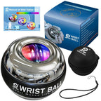 JIN BD Wrist Trainer Ball Auto-Start Gyroscopic Forearm Exerciser Gyro Ball for