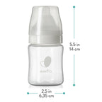 6 PACK Evenflo Feeding Premium Proflo Venting Balance Plus Wide Neck Baby,