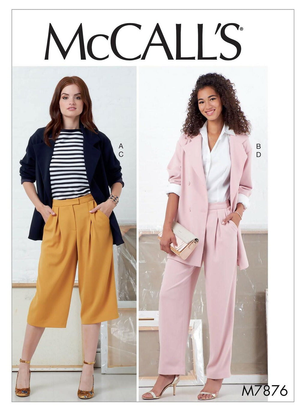 McCall Pattern Women's Winter Jacket and Pants, Sizes 14-22 Sewing Pattern,