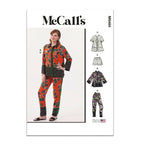 McCall's M8484A Misses' Pajamas Top, Shorts, and Pants Sewing Pattern Packet,