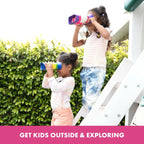 Educational Insights GeoSafari Jr. Kidnoculars Pink Binoculars For Toddlers &