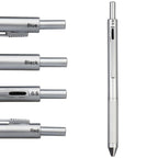DUNBONG 4 in 1 Multicolor pen, Metal Cased Multifunction Pen, 0.5mm Mechanical