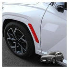 Hyundai Tucson NX4 2022-2026 Rear Wheel Arch Reflective Trim Red ABS