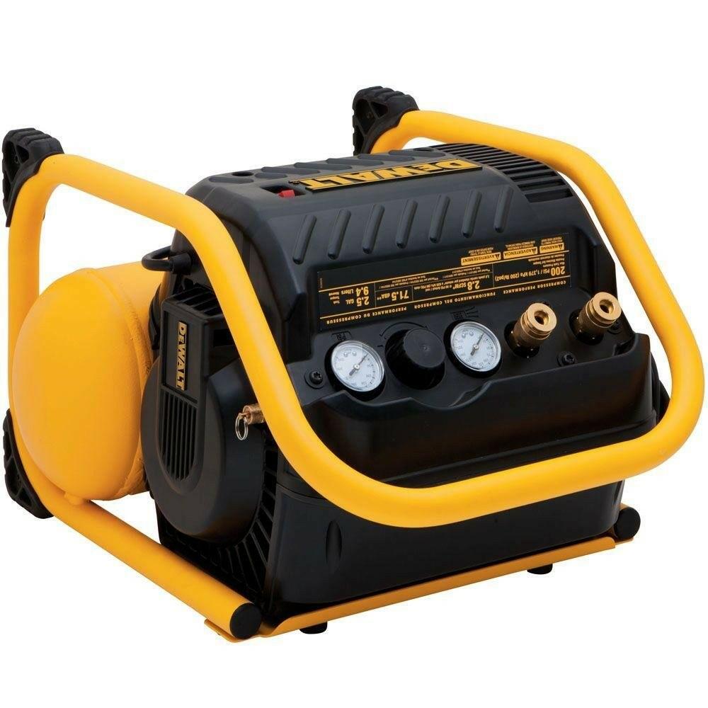DEWALT Air Compressor for Trim 200-PSI Max Quiet DWFP55130