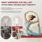 Pedete Red Light Therapy Mat for Body, Holiday Birthday Gifts for Women Men,