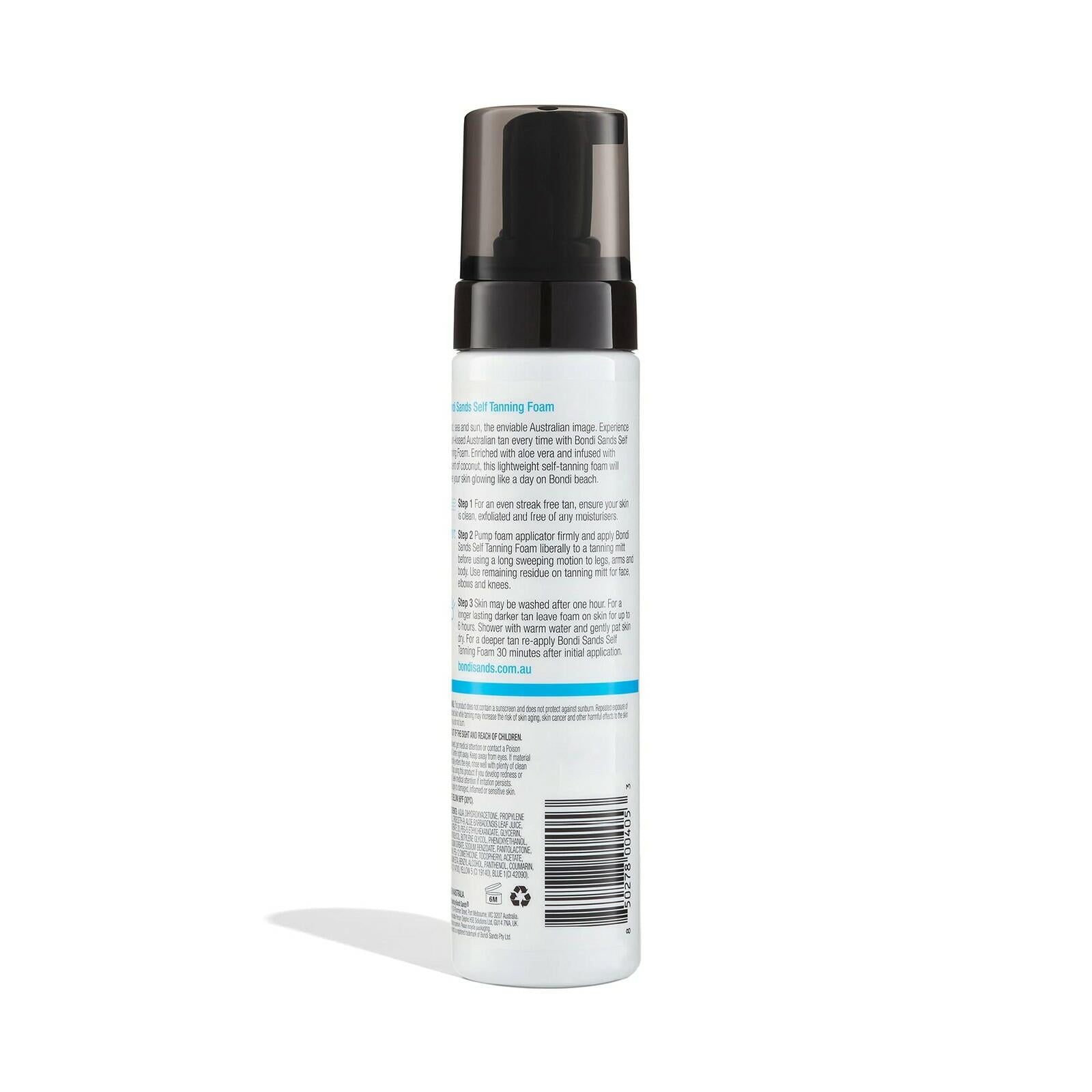 Bondi Sands Self Tanning Foam | Lightweight, Self-Tanner Foam Enriched with Aloe