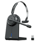 LEVN Wireless Headset 5.2, Wireless Headset with Mic for Work with(Noise
