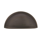 5 Pack Amerock | Cabinet Cup Pull | Oil Rubbed Bronze | 3 inch (76 mm) Center to
