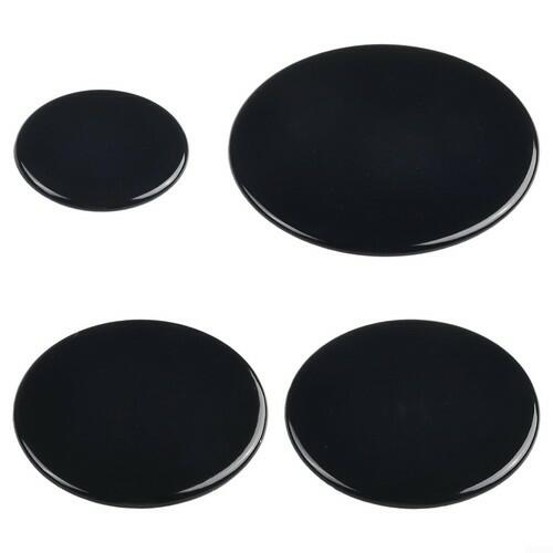 Upgrade Cooker Hat Set, Oven Gas Hob Burner Crown Flame Cap Cover Gas Burner Flame Cap for Kitchen Fits Most Gas Stove Burners(Flat)