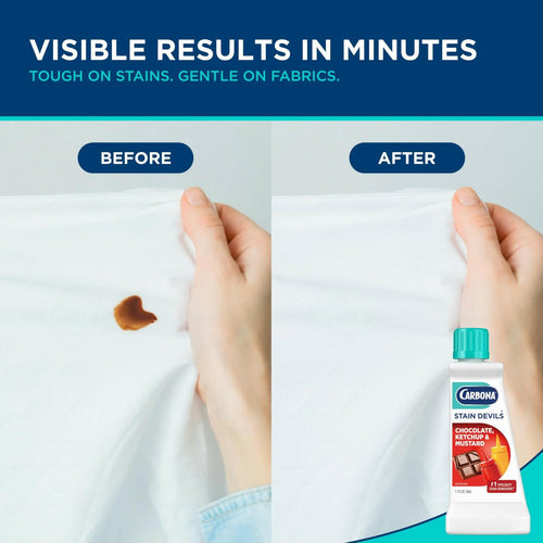 Carbona Stain Devils® #2 | Ketchup, Mustard & Chocolate | Professional Strength