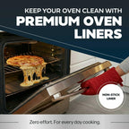 Cooks Innovations Non-Stick Oven Protector Mat - Heavy Duty Nonstick Oven Rack