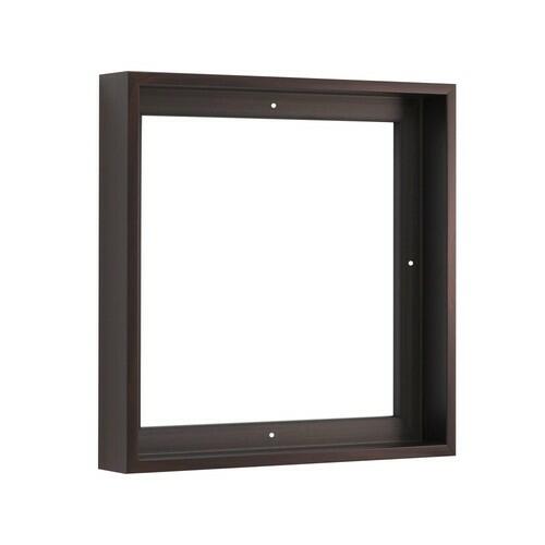 PIXY Canvas Floater Frame 24x24 Dark Walnut for 1.5" Deep Canvas Square