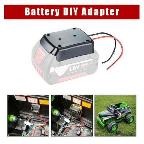 SDAZGVRK Power Battery Adaptor Wheel Compatible with Bosch 18V Battery, Powers