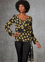 Vogue Pattern Misses' Top A5 (6-8-10-12-14), Various