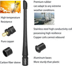 VAGMI 7 Inch Antenna Compatible with Jeep Wrangler Gladiator JK JKU JL JLU TJ