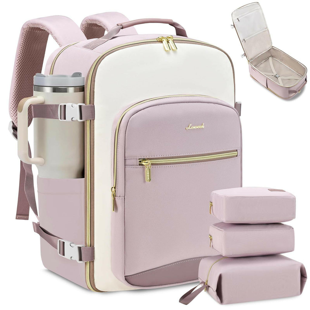 LOVEVOOK Large Travel Backpack for Women & Men, 40L Carry on Backpack for