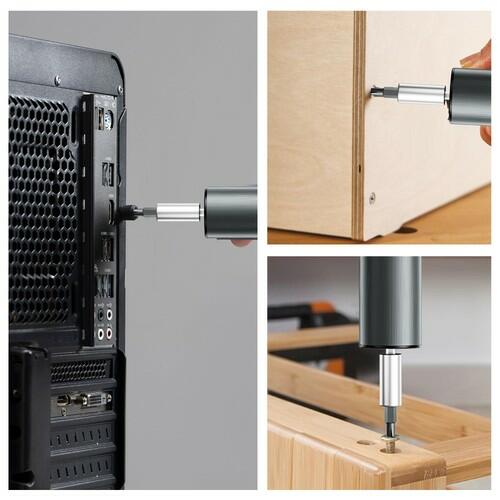 Multi-Functional Electric Screwdriver Set - Cordless Stick Drill w/Wireless