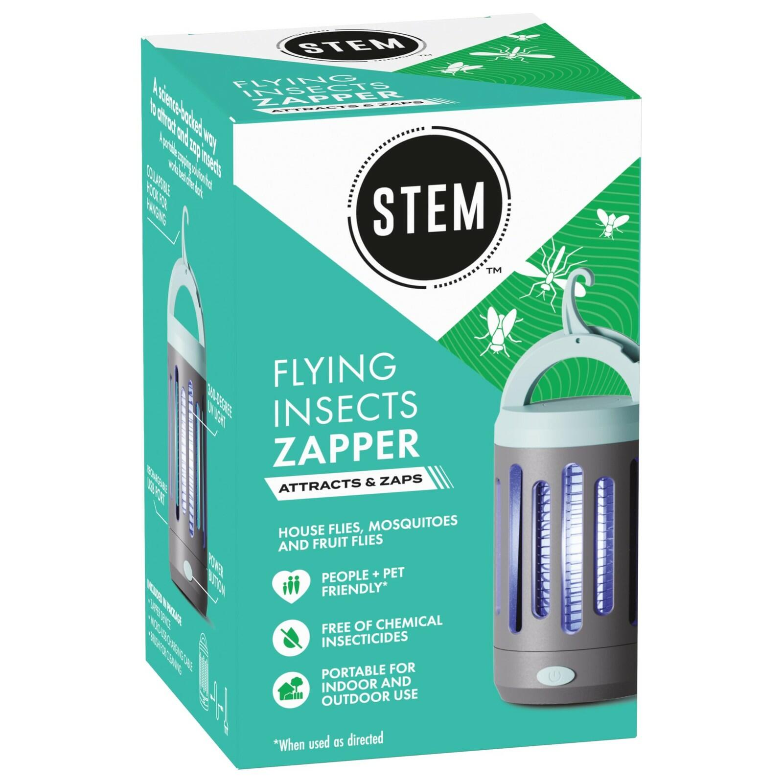 STEM Flying Insect Zapper, Indoor and Outdoor Electric Fly & Mosquito Trap,