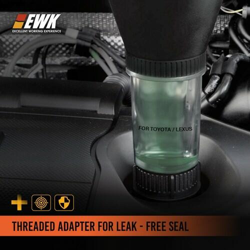 EWK Oil Funnel Threaded Engine Oil Fill Funnel, Secure No-Leak Design for Toyota