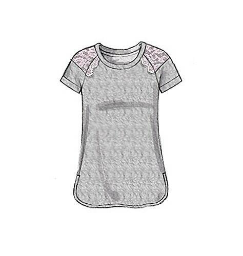 McCall's Patterns M7286 Misses' Tops, Y (X-Small-Small-Medium)