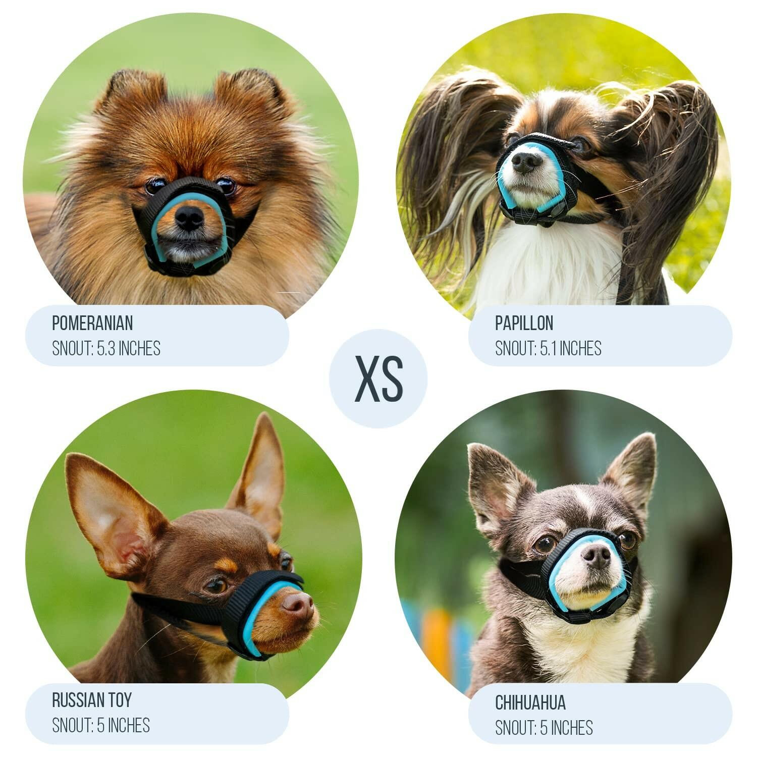 Gentle Muzzle Guard for Dogs - Prevents Biting and Unwanted Chewing Safely